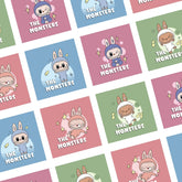 Cute Monster Pastel Mood SVG Bundle 6 Images
